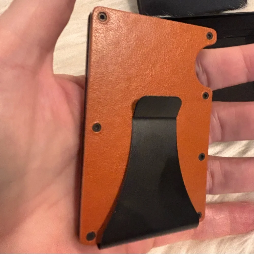Slim Aluminum Wallet Holder, RFID Blocking Credit Card Case